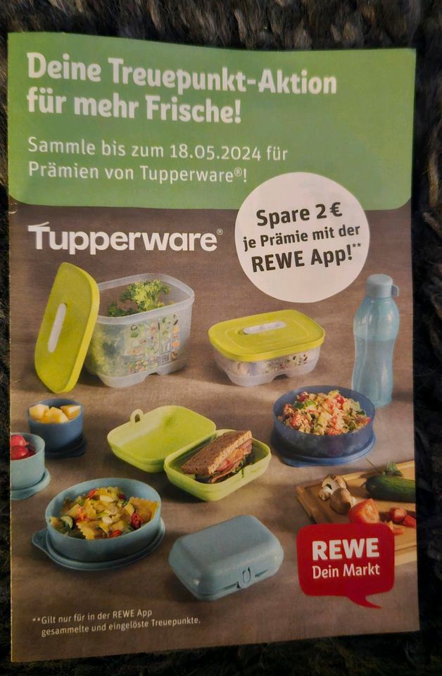 Biete aktuelle Treuepunkte Heftchen von Rewe Tupperware in Wiesbaden