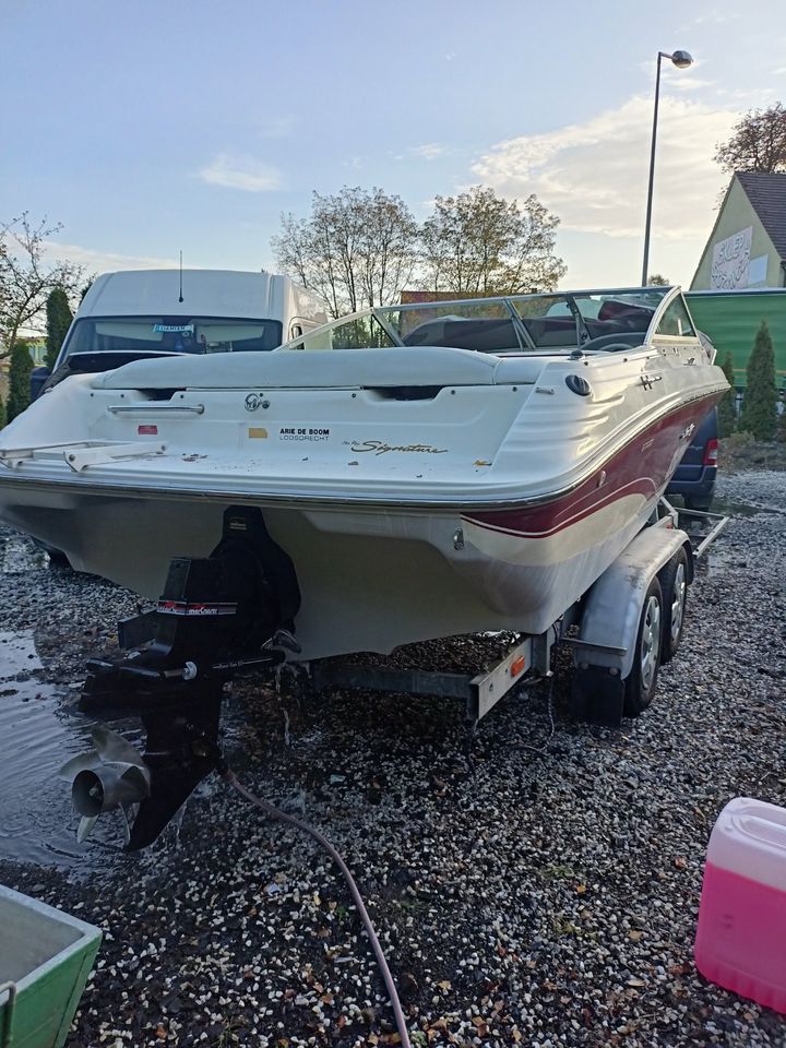 Sea Ray 190 CB Signature mit Trailer 2000kg in Holtendorf