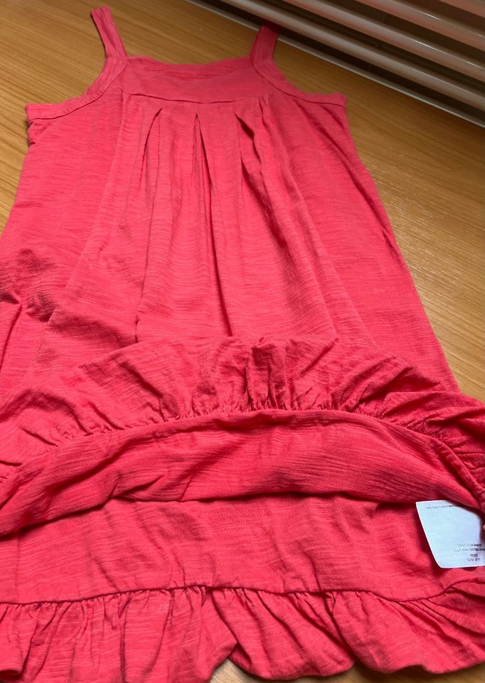 Esprit oranges Sommerkleid lachsfarbenes Kleid Größe 152/158 ❤️ in Goldkronach