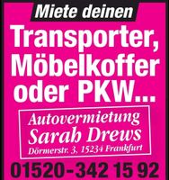 Auto mieten ohne Kaution und ohne Kreditkarte Brandenburg - Frankfurt (Oder) Vorschau