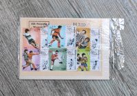 Briefmarken VEB Wermsdorf 6er Satz Laos Fußball WM 1990 Italien Hessen - Hanau Vorschau