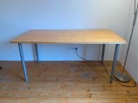 Schreibtisch mit Holzplatte aus Birke Hessen - Bensheim Vorschau