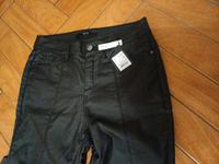 Zero, Damenhose, Skinny Fit, Gr. 36, schwarz glänzend Niedersachsen - Wunstorf Vorschau