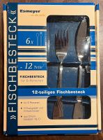 Fischbesteck Esmeyer 12 Teile Besteck Weihnachtsgeschenk Mecklenburg-Vorpommern - Jesendorf Vorschau