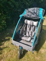 Qeridoo Fahrradanhänger Sportrex 2, Geschwisterkinderwagen, Düsseldorf - Grafenberg Vorschau