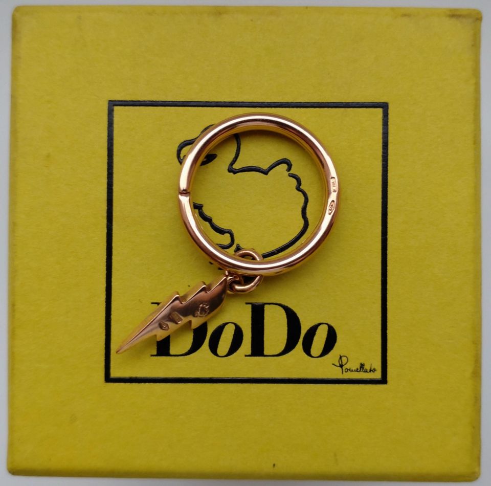 Pomellato Dodo Ring mit Anhänger/375 Gold/Kein 333 Gold/Original/ in Hadamar