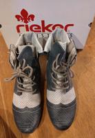 Stiefeletten blau grau 37 Rieker Brandenburg - Rangsdorf Vorschau