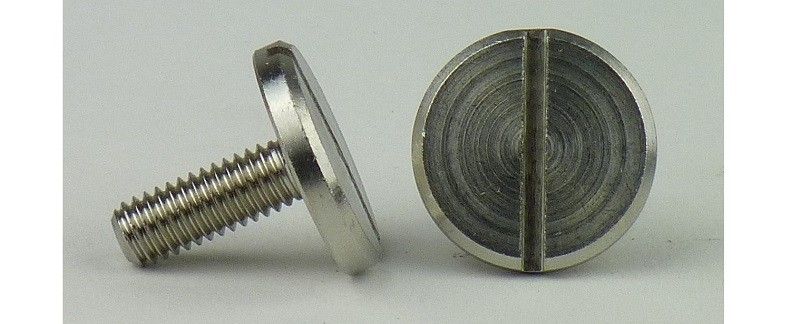 Flachkopf Großkopf Schraube Schlitz Edelstahl V2A M5 x 8 mm 10St. in Kulmbach