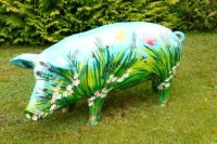 Sylter Schwein, Fiberglas handbemalt, Hessen - Ronneburg Hess Vorschau