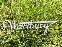 Wartburg Schriftzug Original Emblem DDR Sachsen-Anhalt - Merseburg Vorschau