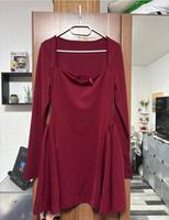 Bordeaux rotes Kleid Niedersachsen - Grasleben Vorschau
