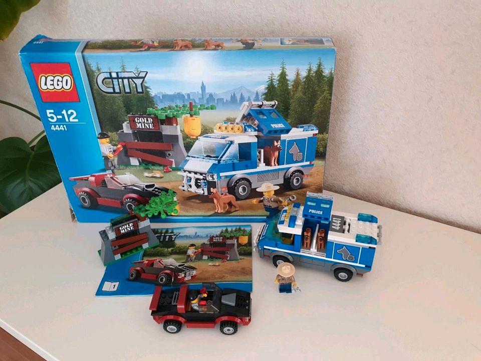 Lego City 4441 Polizeihundetransporter, komplett mit OVP in Langenberg