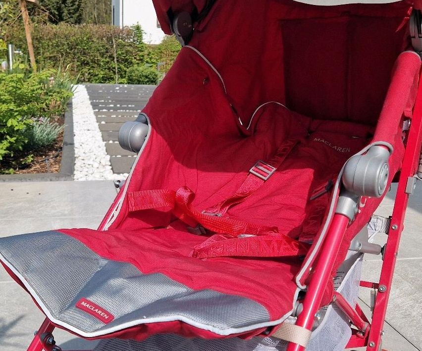 MacLarren Buggy pink grau Techno XT in Neukirchen/Erzgeb