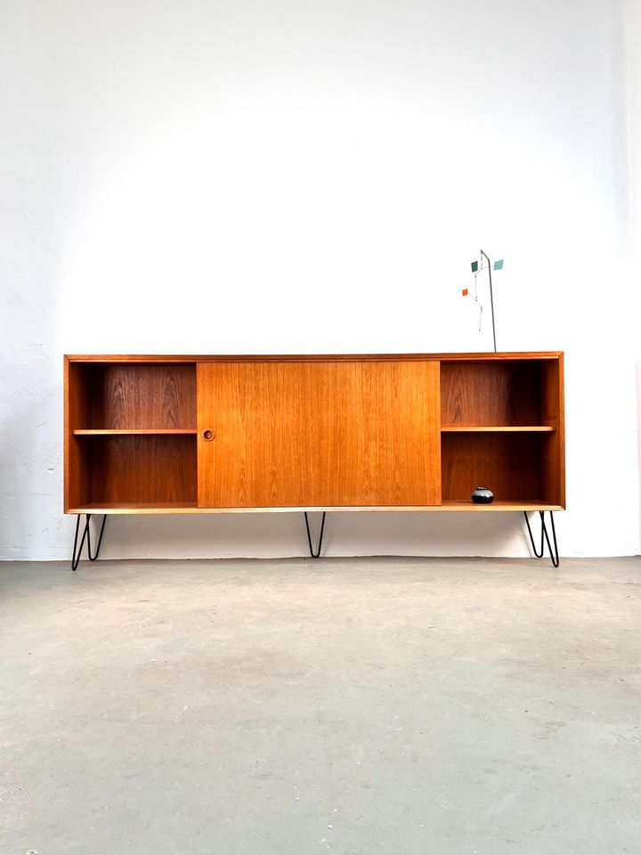 60er 70er Teak Sideboard Highboard Kommode Mid Century Vintage in Köln