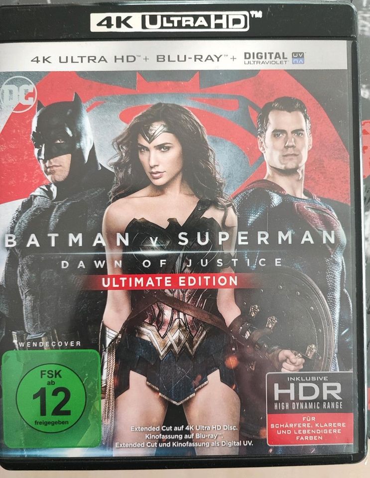 Bloodshot/BvS/Man of Steel - 4k/UHD/Bluray/3D Bluray - Englisch in Villingen-Schwenningen