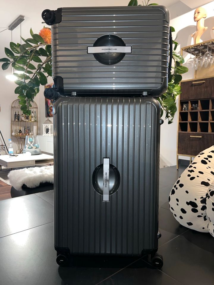 Rimowa Porsche Design Salsa Air Set Cabin + Check in L anthrazit in Troisdorf