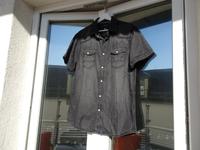 dunkelgraues Hemd von Tom Tompson M slim fit Dresden - Briesnitz Vorschau