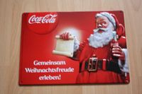 Coca-Cola Blechschild "Weihnachtsmann" Nordrhein-Westfalen - Nordkirchen Vorschau