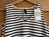 THESHIRT PROJEKT, schwarz/weiss gestreiftes Kleid in L/40/NEU Obervieland - Habenhausen Vorschau