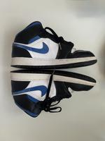 Nike Air Jordan 1 Mid Racer Blue blau weiß schwarz Sneaker in 40 Köln - Weidenpesch Vorschau
