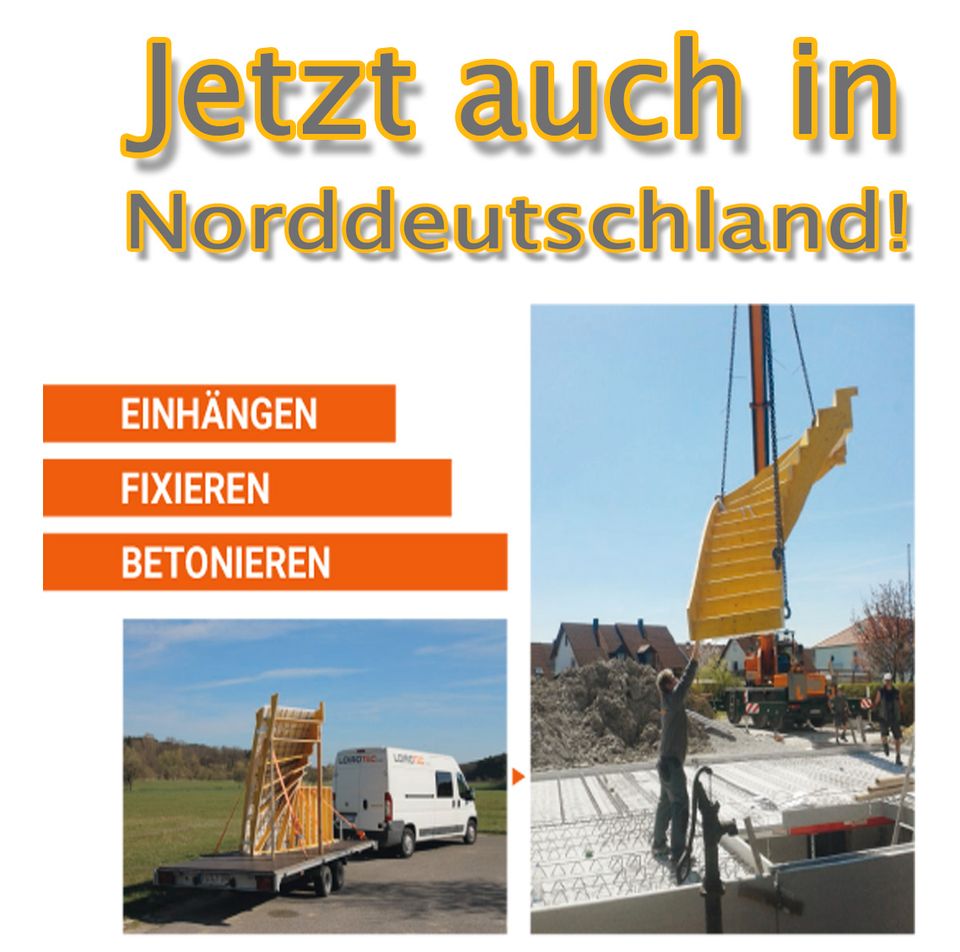 **TREPPENSCHALUNG für Betontreppen** in Bienenbüttel