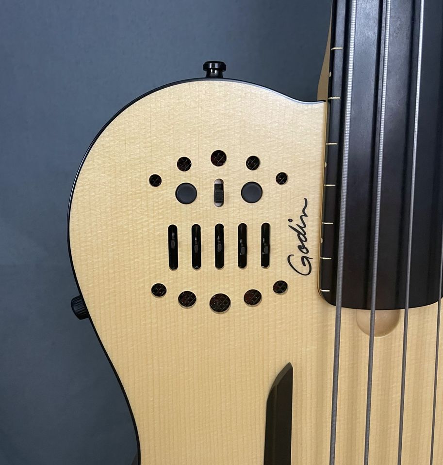 GODIN A4 ULTRA FRETLESS SEMIAKUSTIK GEBRAUCHT, SEHR GUTER ZUSTAND in Duisburg