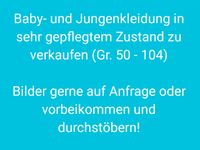 Baby- und Jungenkleidung Bayern - Osterhofen Vorschau