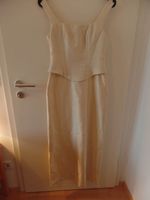 creme-/ champagnerfarbenes Abendkleid Gr. 38 München - Hadern Vorschau