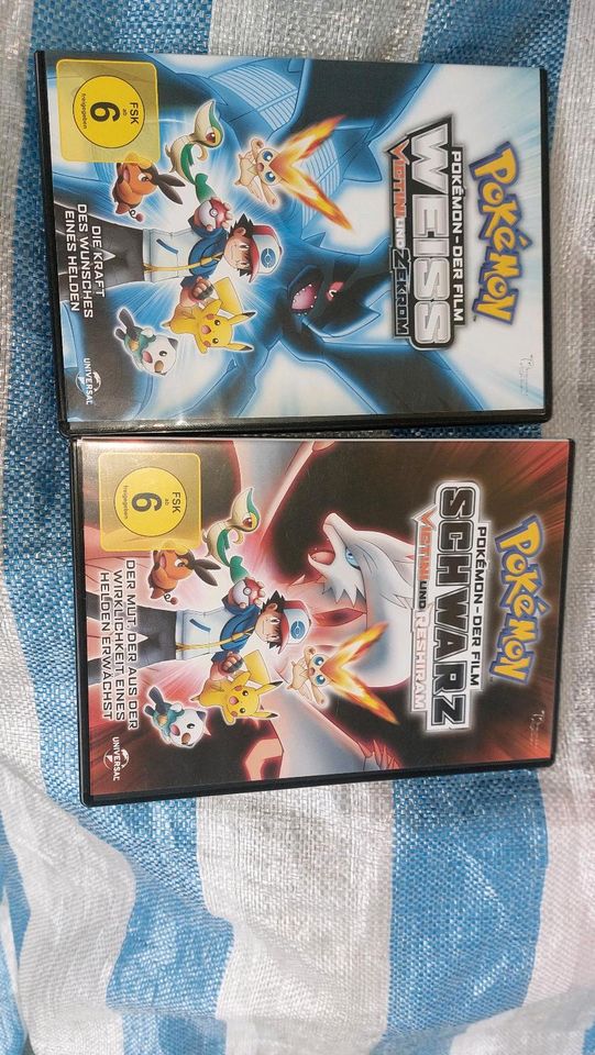 Pokemon-Der Film Weiß und Schwarz CD/DVD FSK 6 in Porta Westfalica