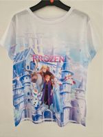 Frozen Eiskönigin Anna Elsa Olaf T-Shirt blau 146/152 Baden-Württemberg - Ostrach Vorschau