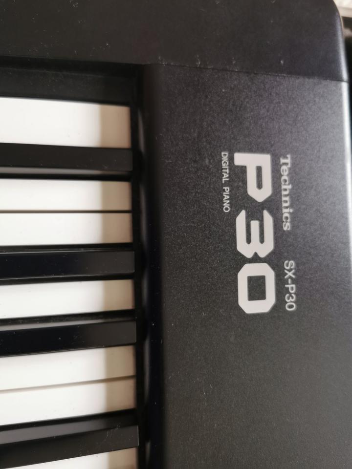digital Piano Klavier Technics SX-P30+Kopfhörer+Koffer+Pedal in Hassel (Weser)