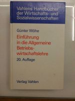 Wöhe Einführung in die Allgemeine Betriebswirtschaftslehre Münster (Westfalen) - Centrum Vorschau