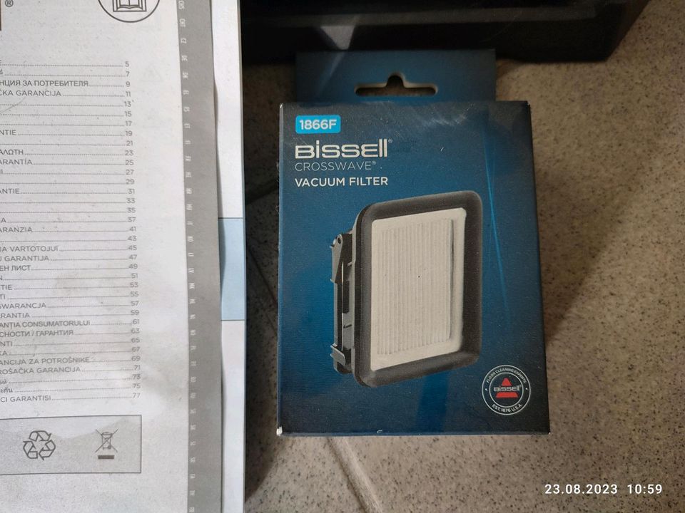 Nass-Trocken-Sauger Bissell CrossWave 1.0, 560 W, beutellos in Herzberg/Elster