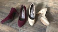 Tamaris Pumps, beige, bordeaux, Gr. 38 Niedersachsen - Apen Vorschau