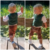 Kindertrachten-Outfit (Gr. 116): Trachtenhose, -weste und -hemd Bayern - Piding Vorschau