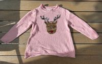 Pullover Elch rosa Wendepailetten 98 topolino Nordrhein-Westfalen - Moers Vorschau