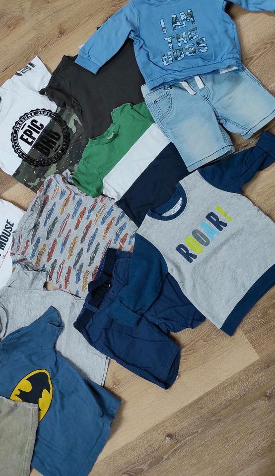 XXL sommerpaket Kleidungspaket junge T-Shirts und Shirts  86 in Bramsche