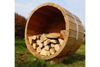 Holzaufbewahrung | Holzfass | Holzregal Niedersachsen - Rhade Vorschau