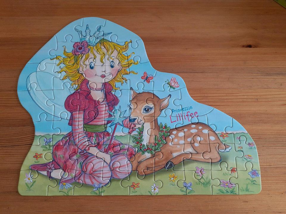 Puzzle Prinzessin Lillifee Die Spiegelburg +4Jahre 48 Teile in Bruchhausen-Vilsen