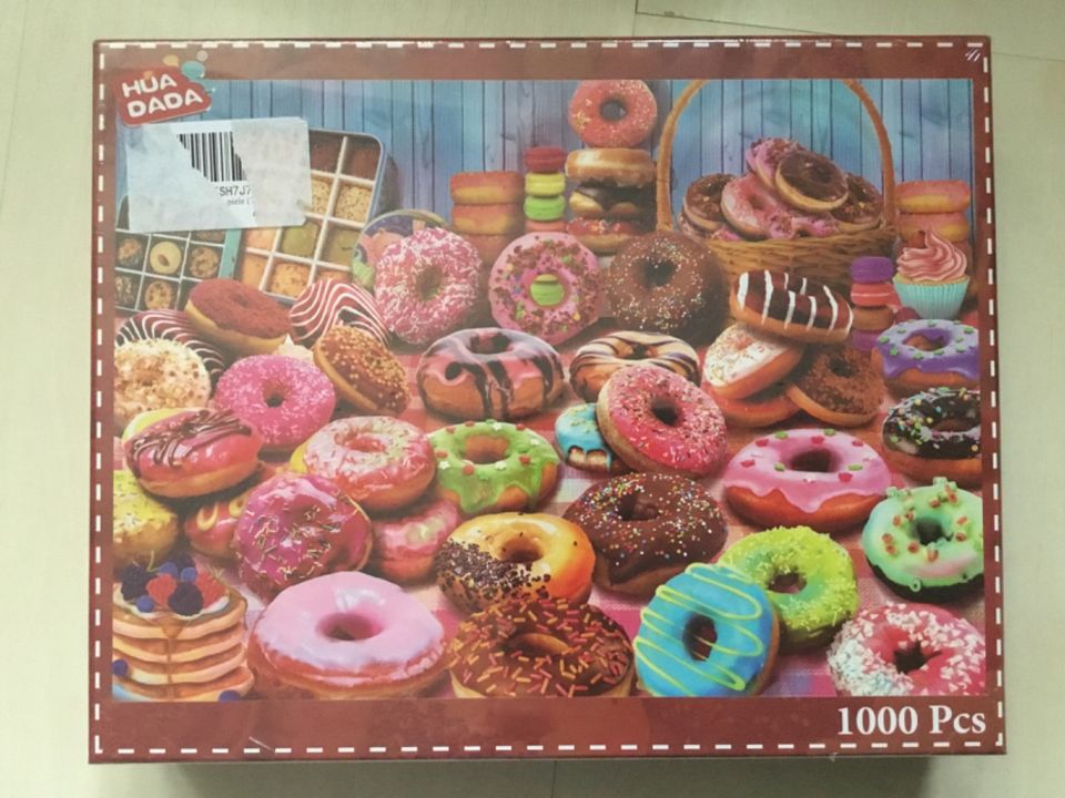 Puzzle 1000 Teile Donuts in Rostock