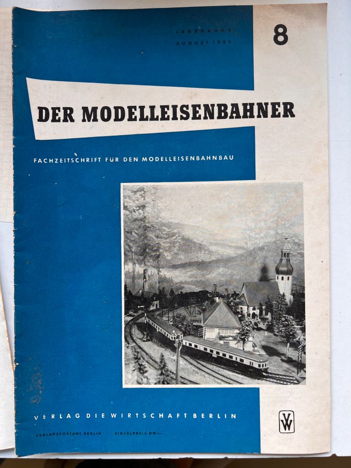 "Der Modelleisenbahner" Zeitschrift 06/1960 - 03/1978 in Marienberg