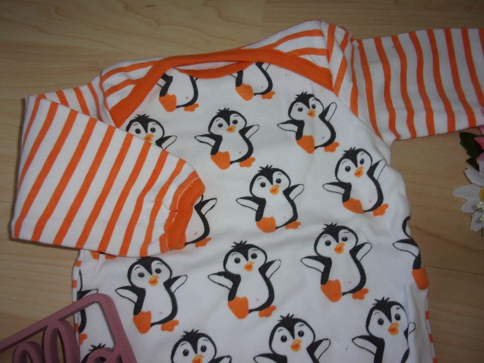 Dimbo World gr 68 * Langarm Body * Top Pinguin unisex in Hilpoltstein