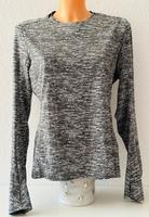 Shirt Langarm Adidas Running Größe M 38 40 grau meliert Sport Niedersachsen - Walsrode Vorschau