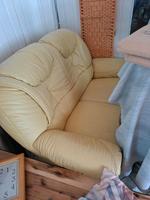 Zweisitzer Couch / Sofa Leder Hessen - Rodgau Vorschau