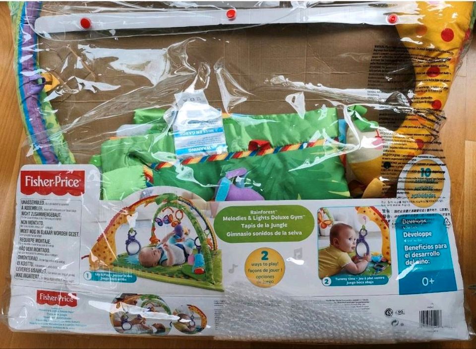 Spielbogen von Fisher Price Rainforest Erlebnisdecke funktisfähig in Hamburg