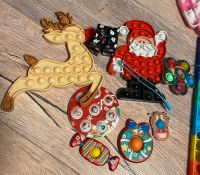 Fidget Toys Pop it Weihnachten  8 Teile Brandenburg - Neuenhagen Vorschau