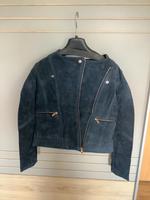 Lederjacke Mango blau Niedersachsen - Nordstemmen Vorschau