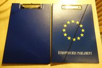 2 x Klemmbrett Mappe Clip Board Klemmmappe EU Parlament Hessen - Egelsbach Vorschau