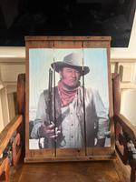 Raisin Board Art Craft Pat and June Caulfield Bild John Wayne Berlin - Treptow Vorschau