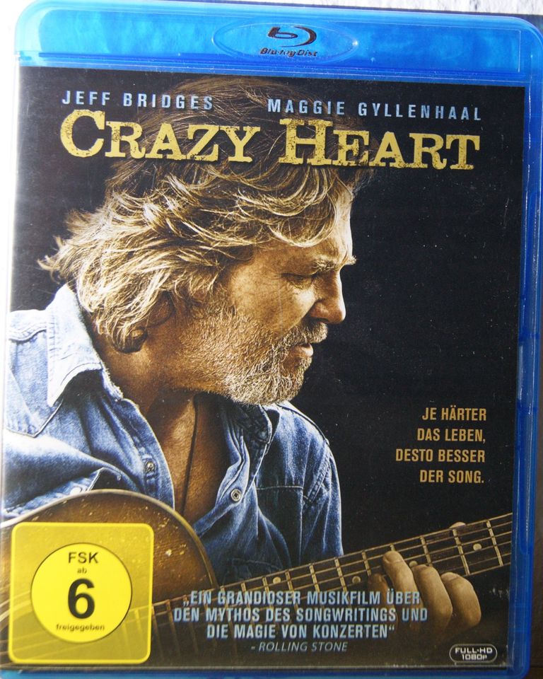 CRAZY HEART Blu Ray Jeff Bridges ***TOP*** in Wermelskirchen